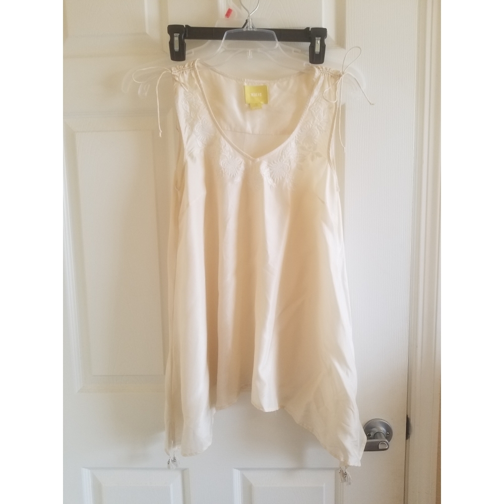 Anthropologie Maeve Silk Afterglow Blouse